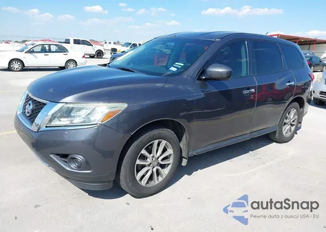 2014 Nissan Pathfinder S from USA, damaged, VIN 5N1AR2MMXEC733581